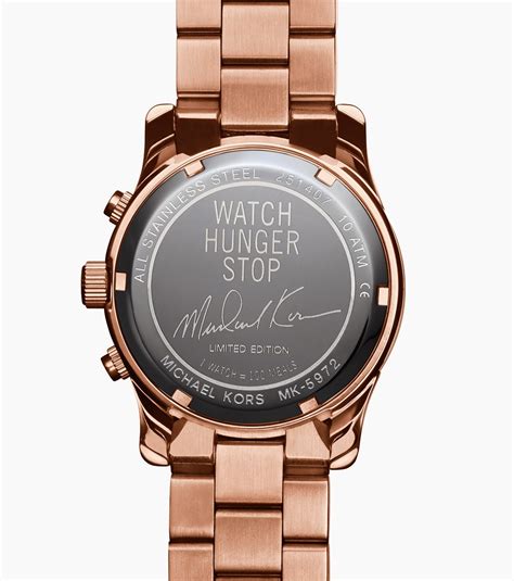 michael kors watch hunger stop tracker|hunger stop fashion news.